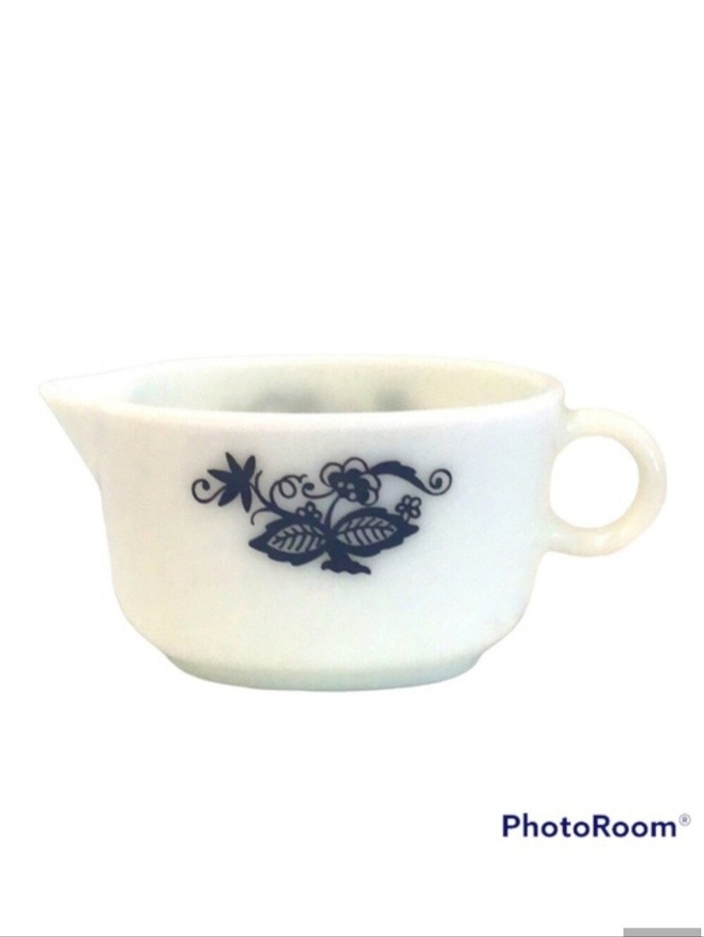 💚 Pyrex Vintage Blue Gravy Boat